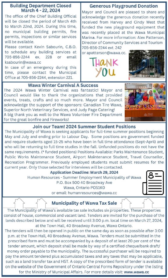 Municipal Newsletter Feb Edition page 2